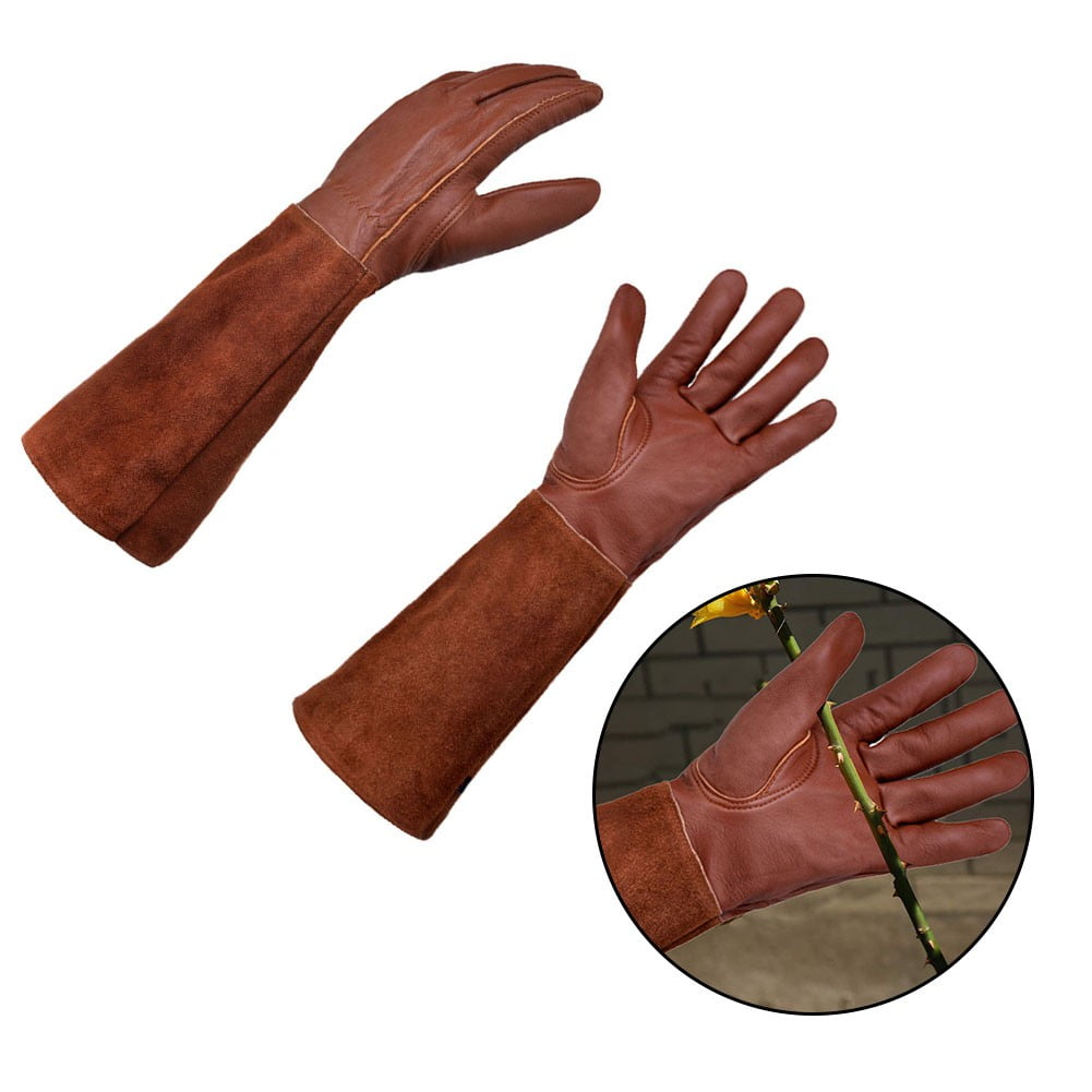 Rose Pruning Thorn-Proof Gardening Gloves with Forearm Protection for Men and Wo XL