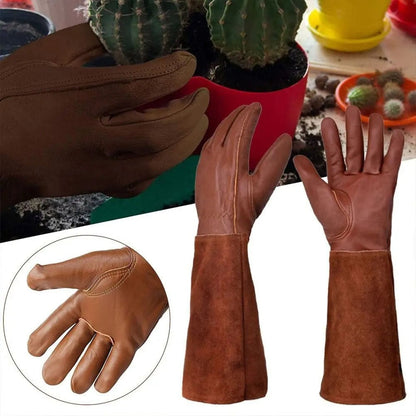 Rose Pruning Thorn-Proof Gardening Gloves with Forearm Protection for Men and Wo XL