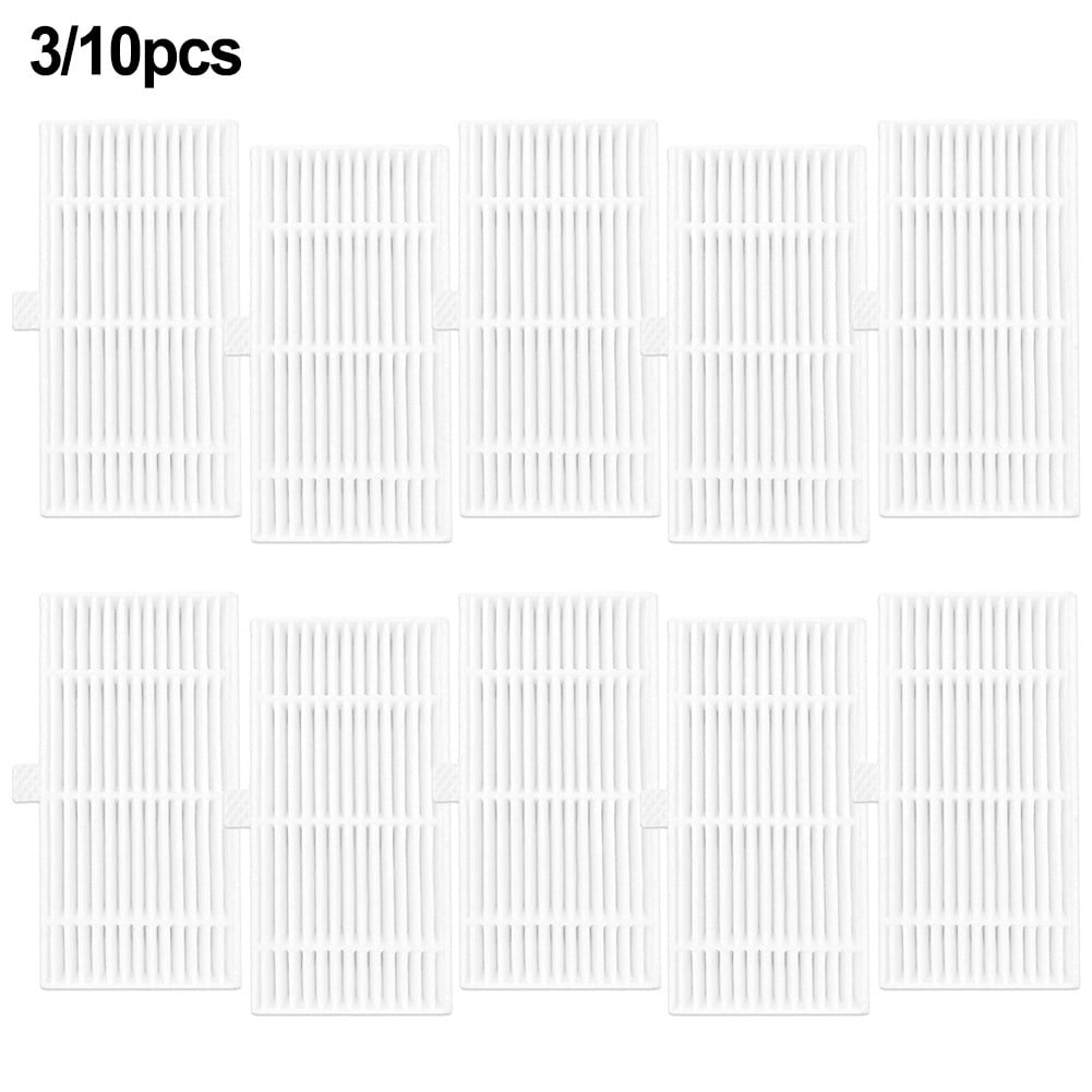 10 Pcs Filter For MAMNV BR150/BR151 For ZCWA BR150/BR151 2-in-1 Robot Vacuum Cleaner Replacement Robot Sweeper Spare Part 10PCS