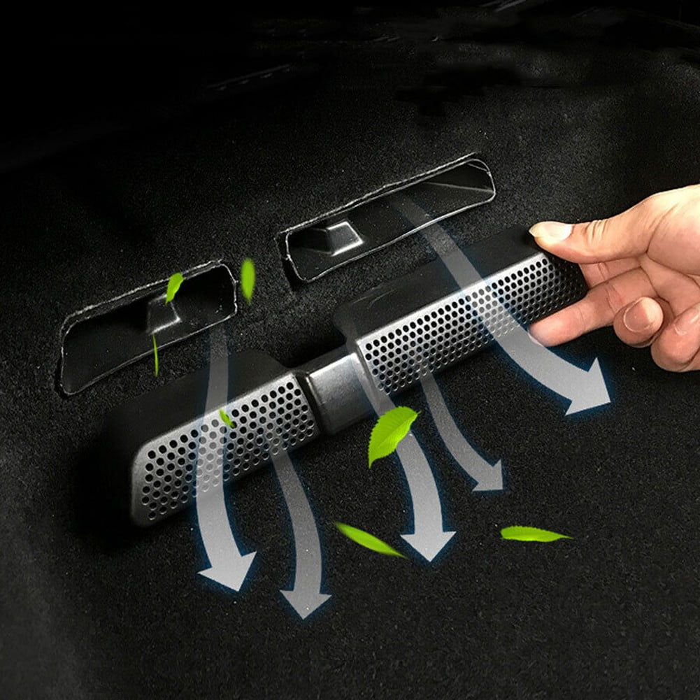2Pcs Air Condition Cover Grille For Ateca Interior Car Rear Air Outlet Vent