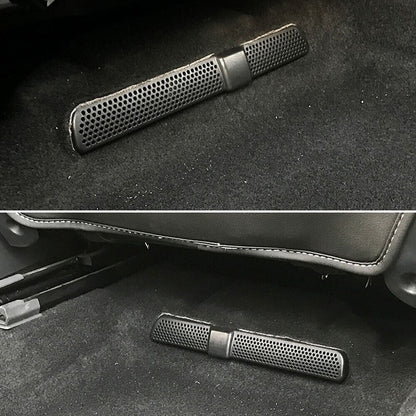 2Pcs Air Condition Cover Grille For Ateca Interior Car Rear Air Outlet Vent
