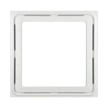 Powerful Bathroom Exhaust Fan With Led Lights 30*30Cm Exhaust Fan White Abs Smile Home