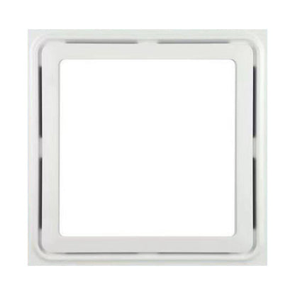Powerful Bathroom Exhaust Fan With Led Lights 30*30Cm Exhaust Fan White Abs Smile Home