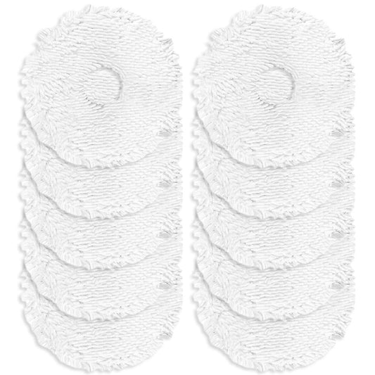 YFind 4/10 Packs Mop Cloth Kits for Midea V12 Vacuum Cleaner Replacement Spare Parts Accessories Mop Cloth Rags Sweeper Cleaning Tools