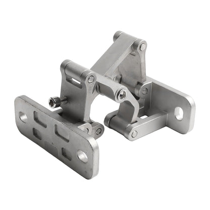 Heavy Duty Stainless Steel Stone Door Hinge Open Invisible Fire Hydrant S( 70Kg) Smile Home M（150Kg）