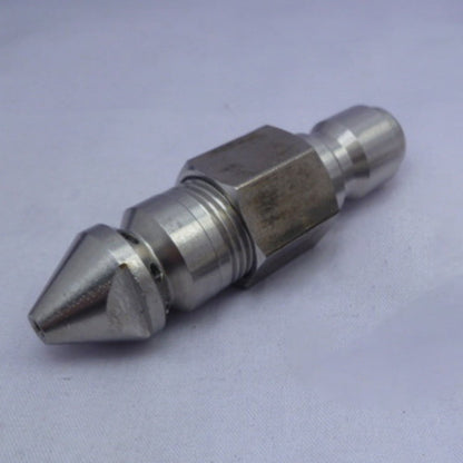 Pressure Washer Drain Sewer Cleaning Jetter Nozzle 3/8"9 Jets Male/Quick Connect 3/8 Quick Plug Smile Home