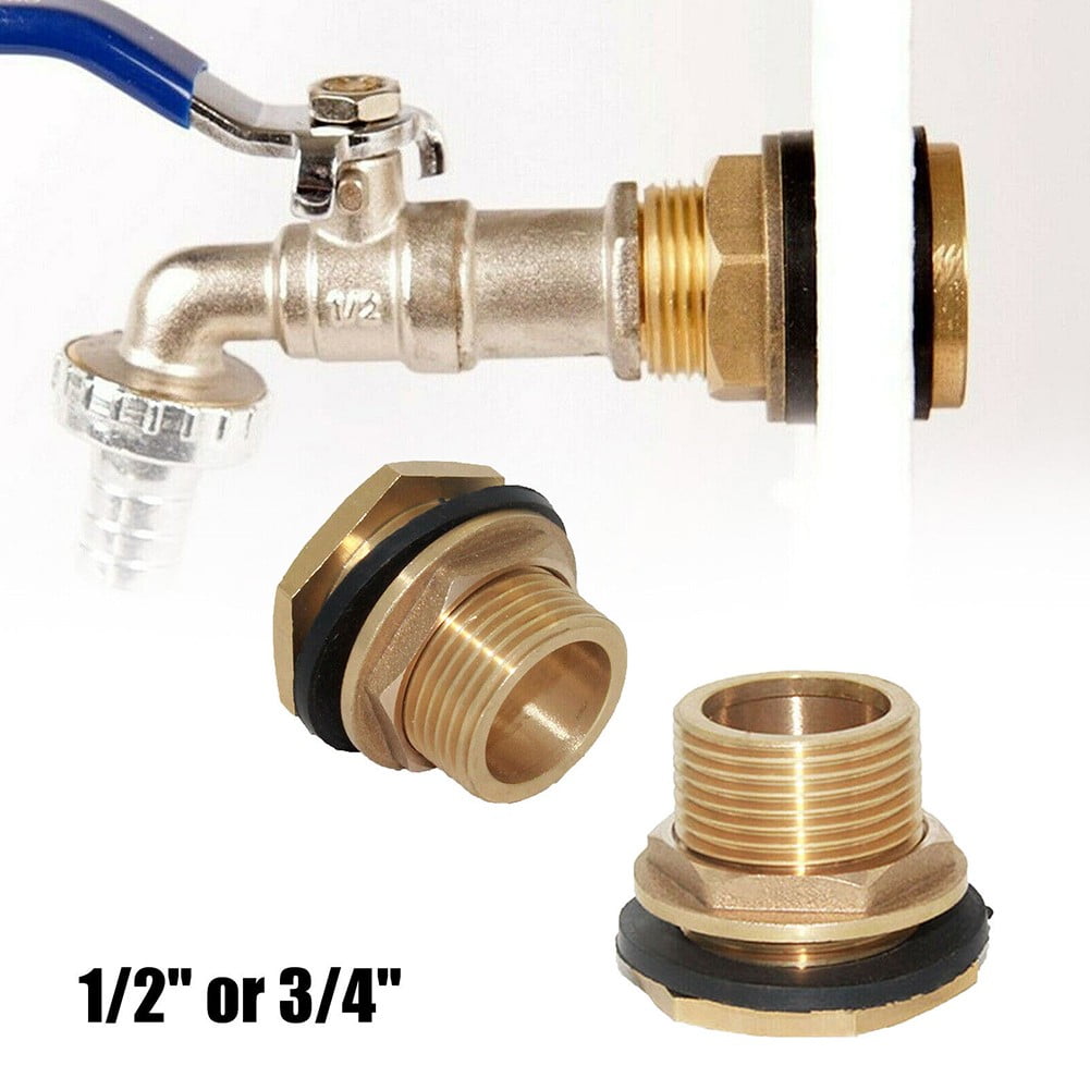 Water Butt Water Tank Tap Buckets Connector Brass Bib Tap Click-lock Fitting 45720 Smile Home 45659