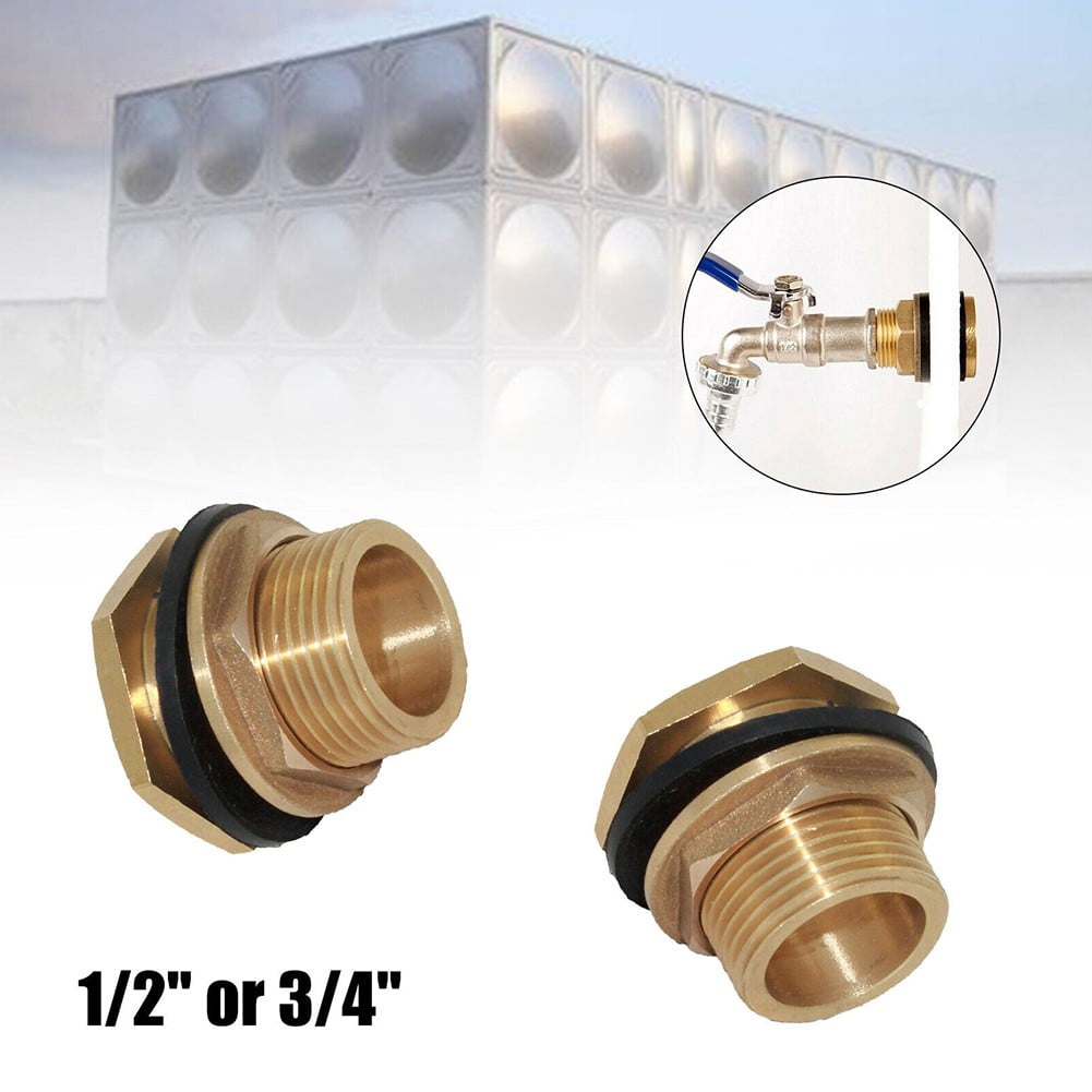 Water Butt Water Tank Tap Buckets Connector Brass Bib Tap Click-lock Fitting 45720 Smile Home 45659