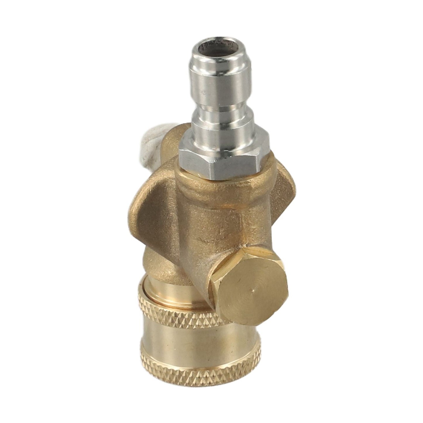 Pressure Washer Nozzle For 360 Degree Pivoting Coupler Cleaning Connector Smile Home