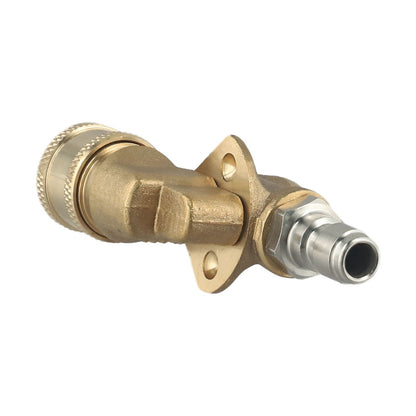 Pressure Washer Nozzle For 360 Degree Pivoting Coupler Cleaning Connector Smile Home