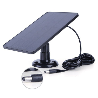 Solar Panel for Blink Camera: 4W Outdoor Solar Charger with 9.84ft Cable! C Black Smile Home Dc Black
