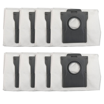 Wodtesl 8Pcs Dust Bags For Dreame D10 Plus Gen 2 L10s Plus Robot Vacuum Cleaner Accessories Sweeper Parts For Home Cleaning Supplies