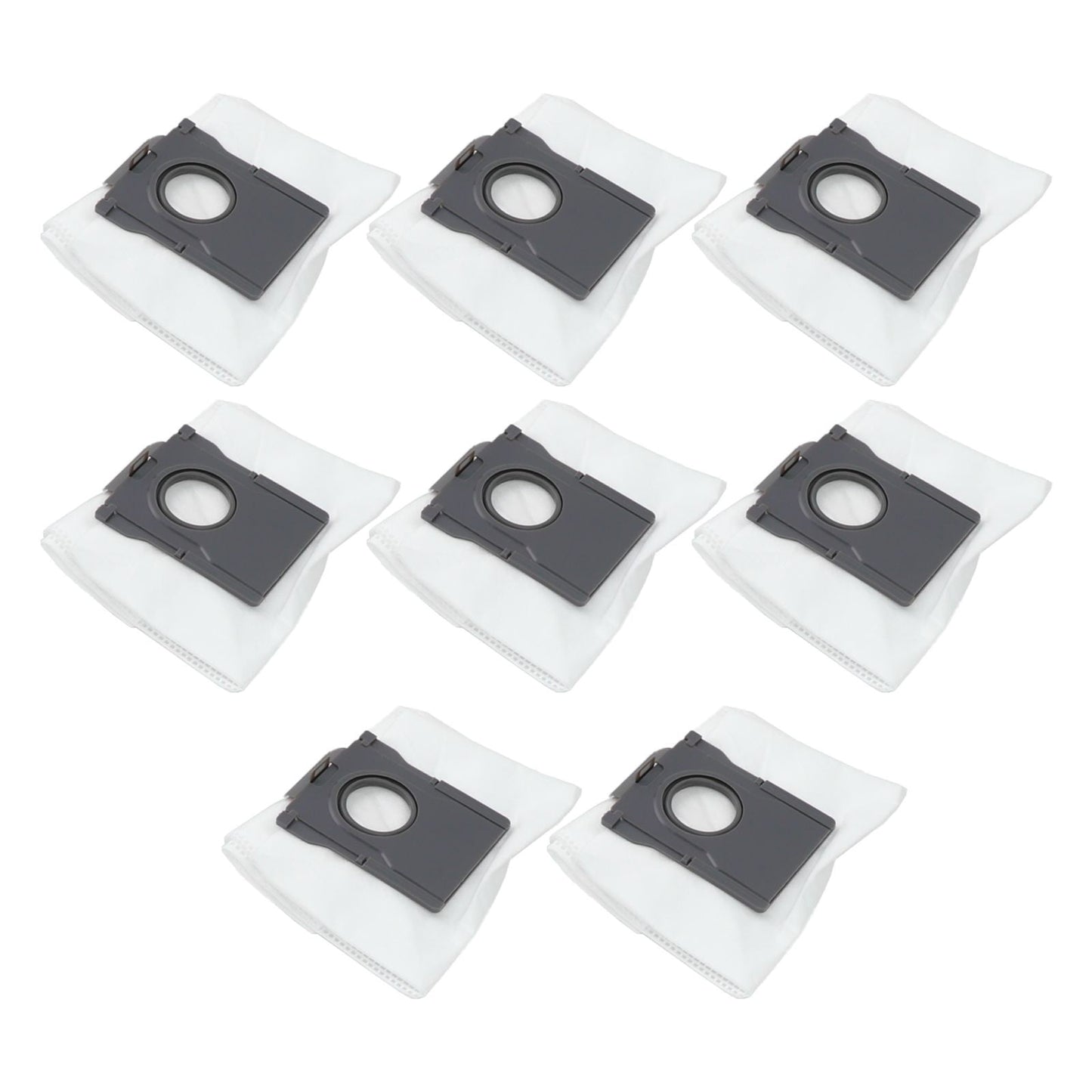Wodtesl 8Pcs Dust Bags For Dreame D10 Plus Gen 2 L10s Plus Robot Vacuum Cleaner Accessories Sweeper Parts For Home Cleaning Supplies