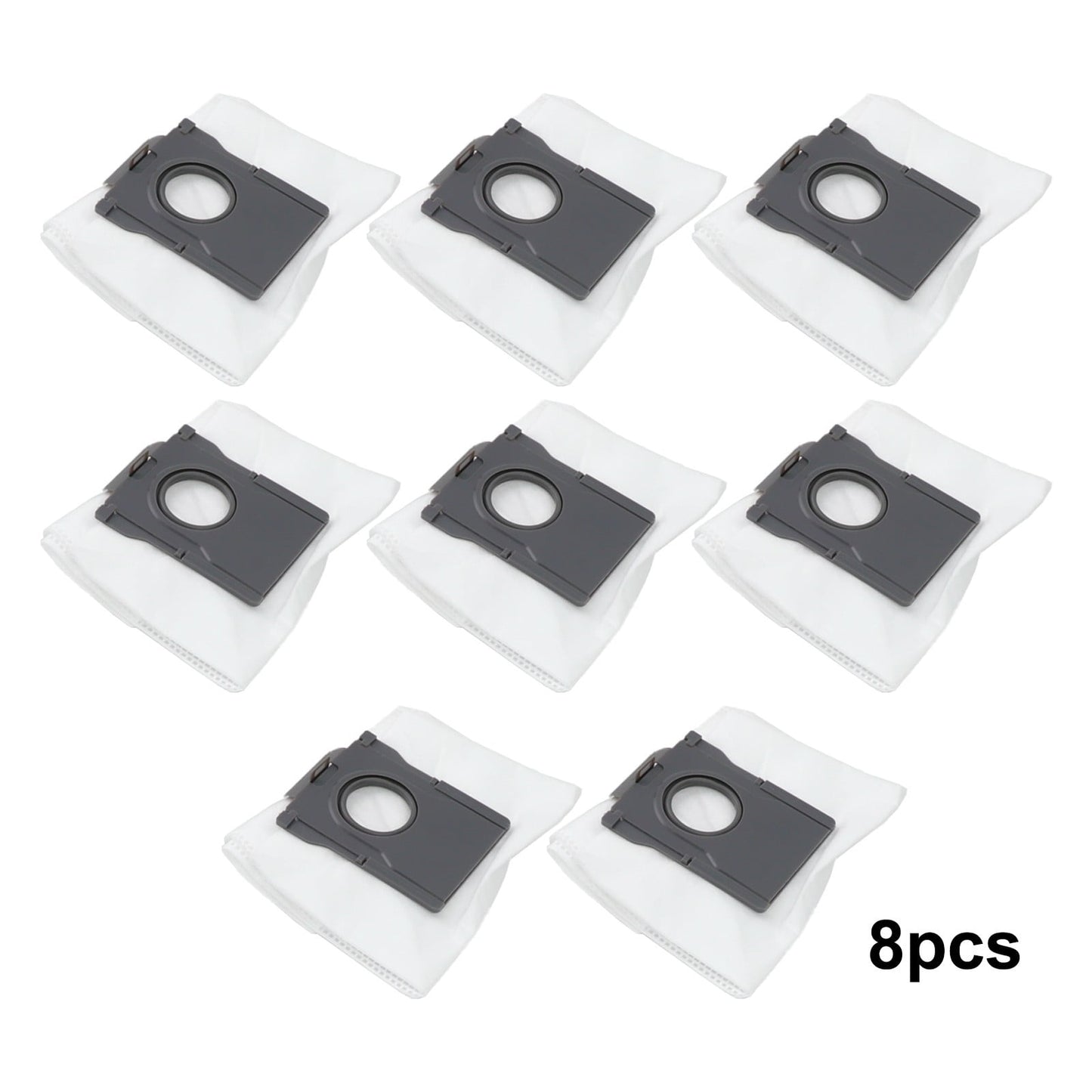 Wodtesl 8Pcs Dust Bags For Dreame D10 Plus Gen 2 L10s Plus Robot Vacuum Cleaner Accessories Sweeper Parts For Home Cleaning Supplies