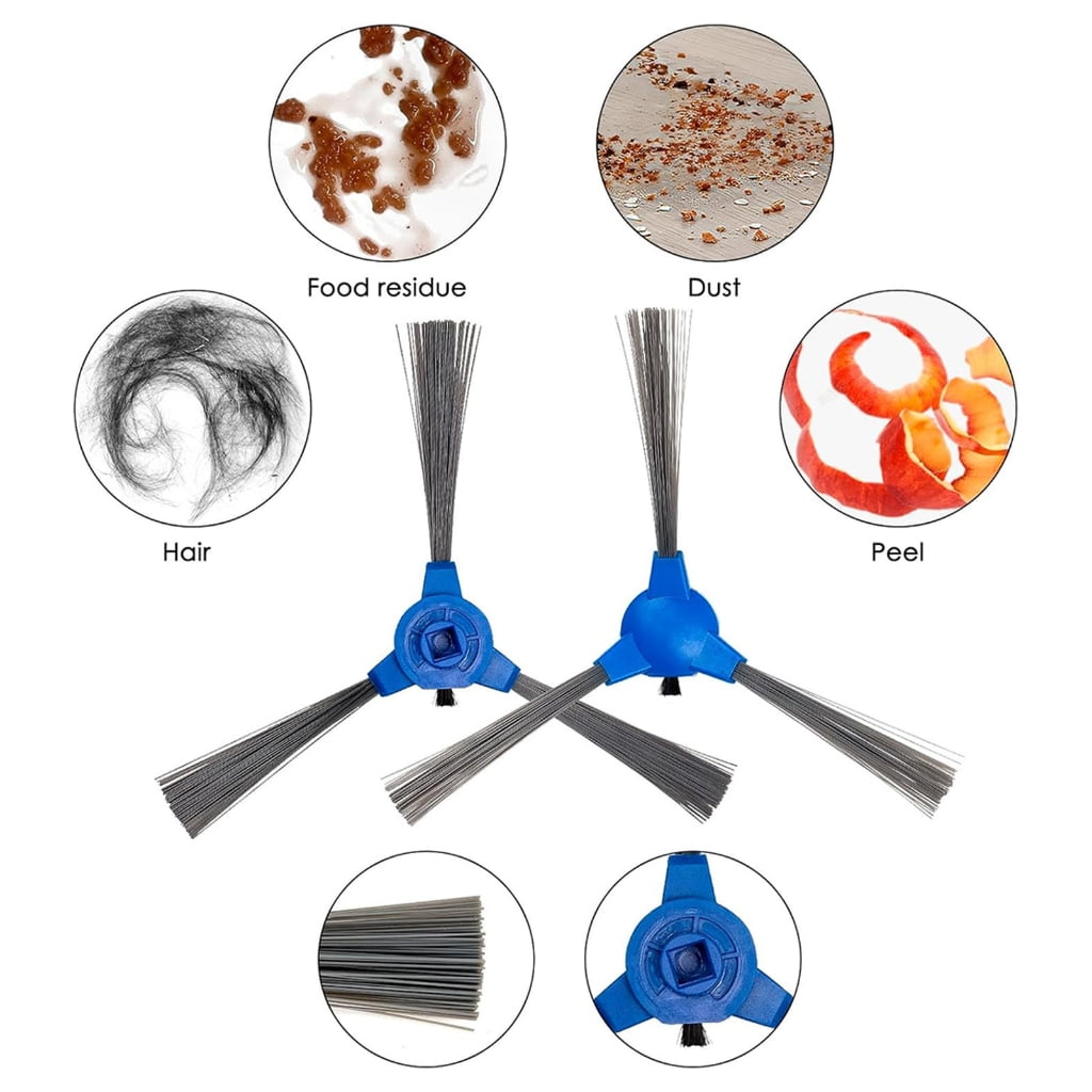 YIEMEEN Easy Installation Sweeper Part Corner Cleaning Brushes for 15T 15C Robot Vacuum