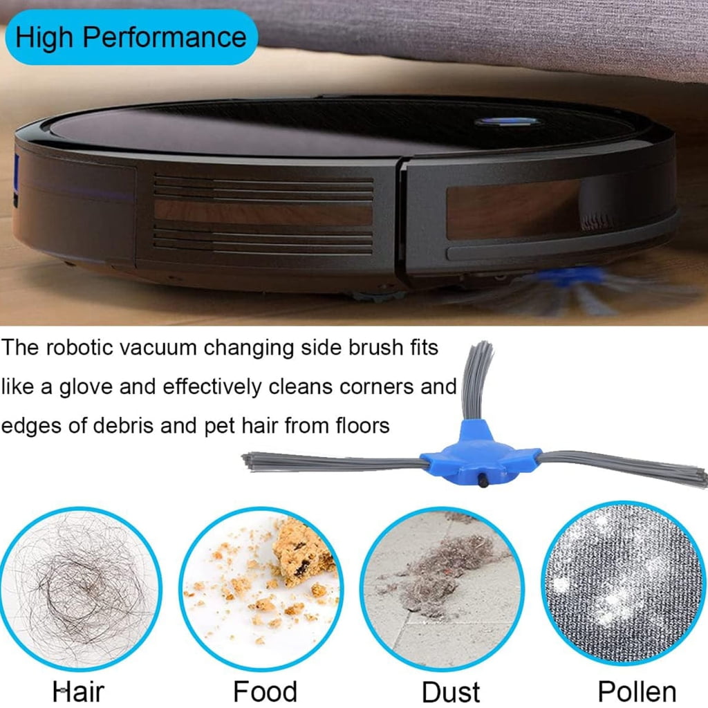 YIEMEEN Easy Installation Sweeper Part Corner Cleaning Brushes for 15T 15C Robot Vacuum