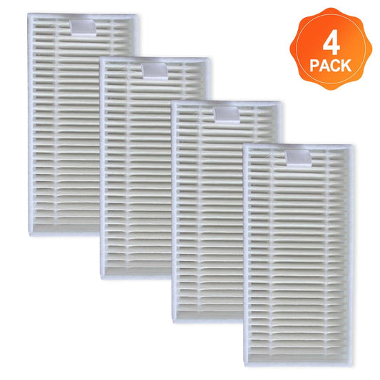 Luolandi 4 /10 PACK Filter Kit For BObsweep For Dustin / For Orb-i Vacuum Cleaner Parts Filter Replacement Sweeper Accessories