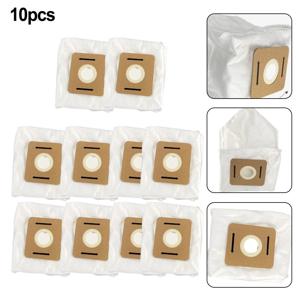 Vacuum Cleaner Bags 10-Pack Dust Bags Quick And Efficient Emptying Spare Parts Replacement Fit For Atrix Backpack Vacuum