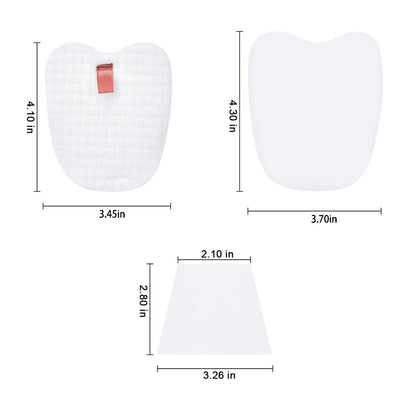6Pcs Reusable Vacuum Cleaner Filters For SHARK HV370 HV371 HV343AMZ ZS351 Felt Filters Household Cleaning Accessories