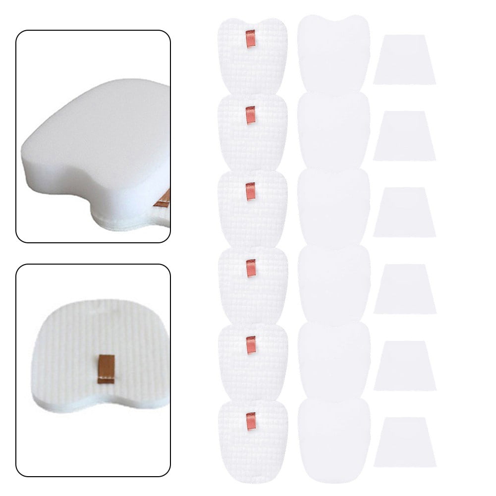 6Pcs Reusable Vacuum Cleaner Filters For SHARK HV370 HV371 HV343AMZ ZS351 Felt Filters Household Cleaning Accessories