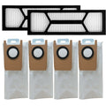 6/12pcs Filter Dust Bag Kit For Eufy S1 Pro Vacuum Cleaner Spare Parts Household Supplies Cleaning Tools Sweeper Accessories A