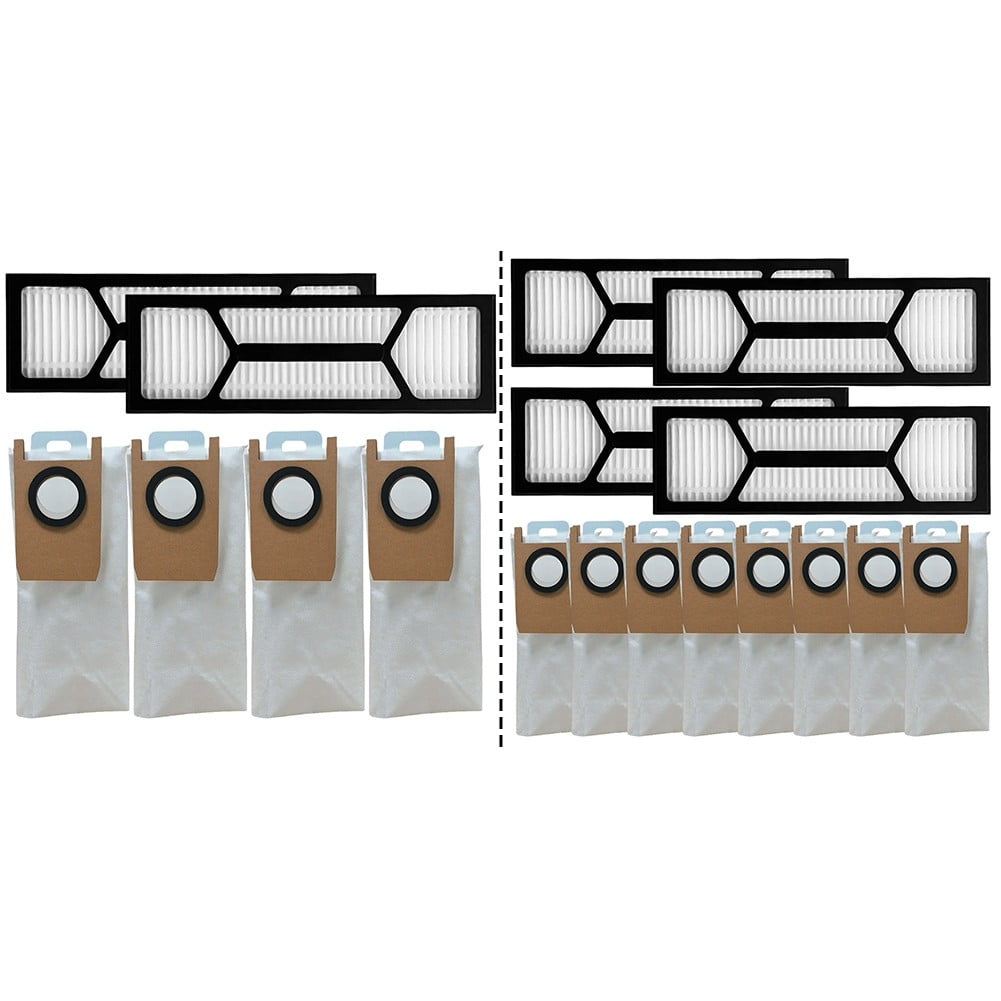 6/12pcs Filter Dust Bag Kit For Eufy S1 Pro Vacuum Cleaner Spare Parts Household Supplies Cleaning Tools Sweeper Accessories B