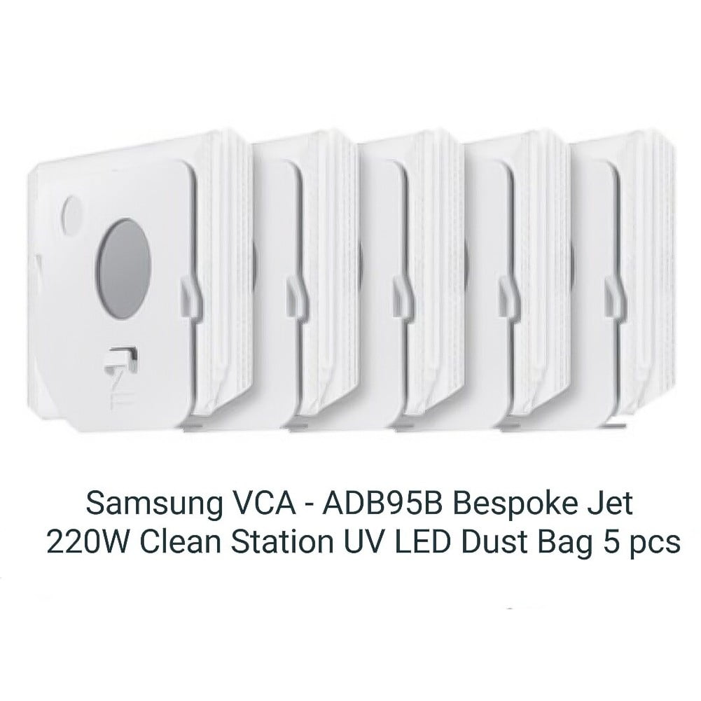 For SamSung For BESPOKE Jet VCA-ADB95B 220W Clean Station Dust Bag 5pcs Cleaning Robot Accessories Rotating Mop