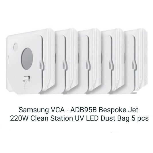 For SamSung For BESPOKE Jet VCA-ADB95B 220W Clean Station Dust Bag 5pcs Cleaning Robot Accessories Rotating Mop