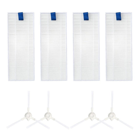 Side Brush Filter Mop Rag For Tefal Explorer X-plorer 20 40 Series Robot Vacuum Cleaner Replacement Robot Sweeper Spare Part A