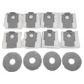 Mop Cloth Dust Bags For QV 35A / QR 798 / QR 598 Robot Vacuums Part Accessory Home Appliance Parts Household Merchandises