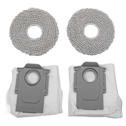 Mop Cloth Dust Bags For QV 35A / QR 798 / QR 598 Robot Vacuums Part Accessory Home Appliance Parts Household Merchandises