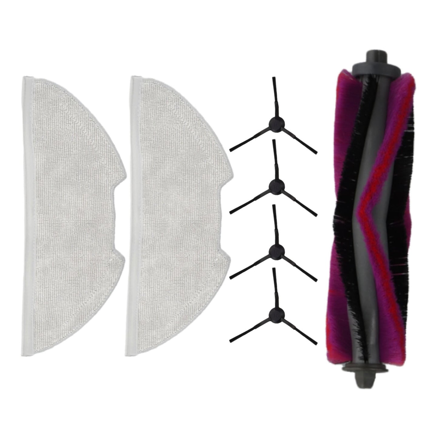 Main Roller Side Brush Mop Cloths Kit For Eureka E20 Plus Robot Vacuum Cleaner Home Appliance Parts Household Supplies