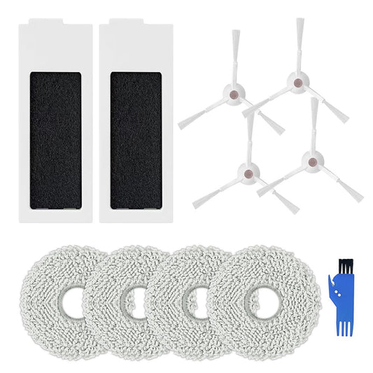 Side Brushes Filters For Ecovacs For Deebot T20 Omni Vacuum Cleaner Replacement Parts Household Cleaning Tools Accessories.