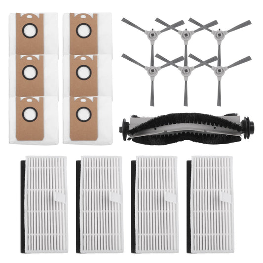 Replacement for iHome for Nova S1 Pro iHRVS1PRO-3BLK Main Brush Side Brush Kit.