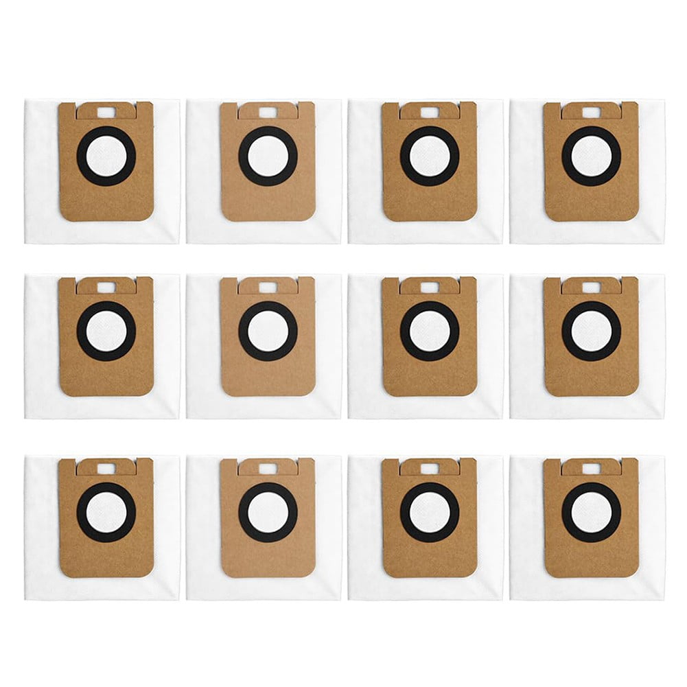 12pcs Dust Bag For Dreame D10 Plus Gen 2 For L10s Plus For D10 Plus For D10s Plus For L10 Plus Robot Vacuum Cleaner Parts.