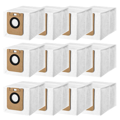 12pcs Dust Bag For Dreame D10 Plus Gen 2 For L10s Plus For D10 Plus For D10s Plus For L10 Plus Robot Vacuum Cleaner Parts.