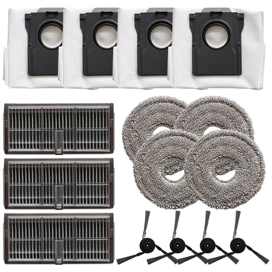 For MOVA P10 Pro For Ultra All in One Accessory Bundle Featuring Filters Mop Clothes & Convenient Storage Bags