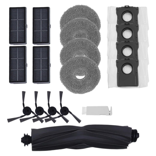 Replacement Kit For MOVA For P50 Pro For Ultra Mop Cloth Dust Bag Main/Side Brush Filter Vacuum Robot Accessories Part