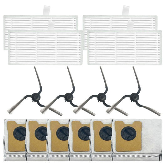 For eufy Robot Vacuum C10 Robot Vacuum Accessories Side Brush Filter Dust Bag