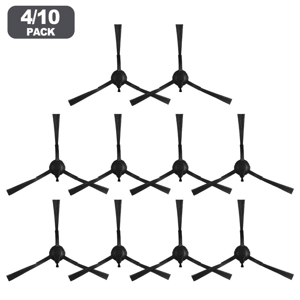 4/10Pcs Vacuum Side Brush Replacement For Medion For X50 Sw Md 2004 Robot Vacuum Cleaner Parts Sweeper Accessories 4 PACK
