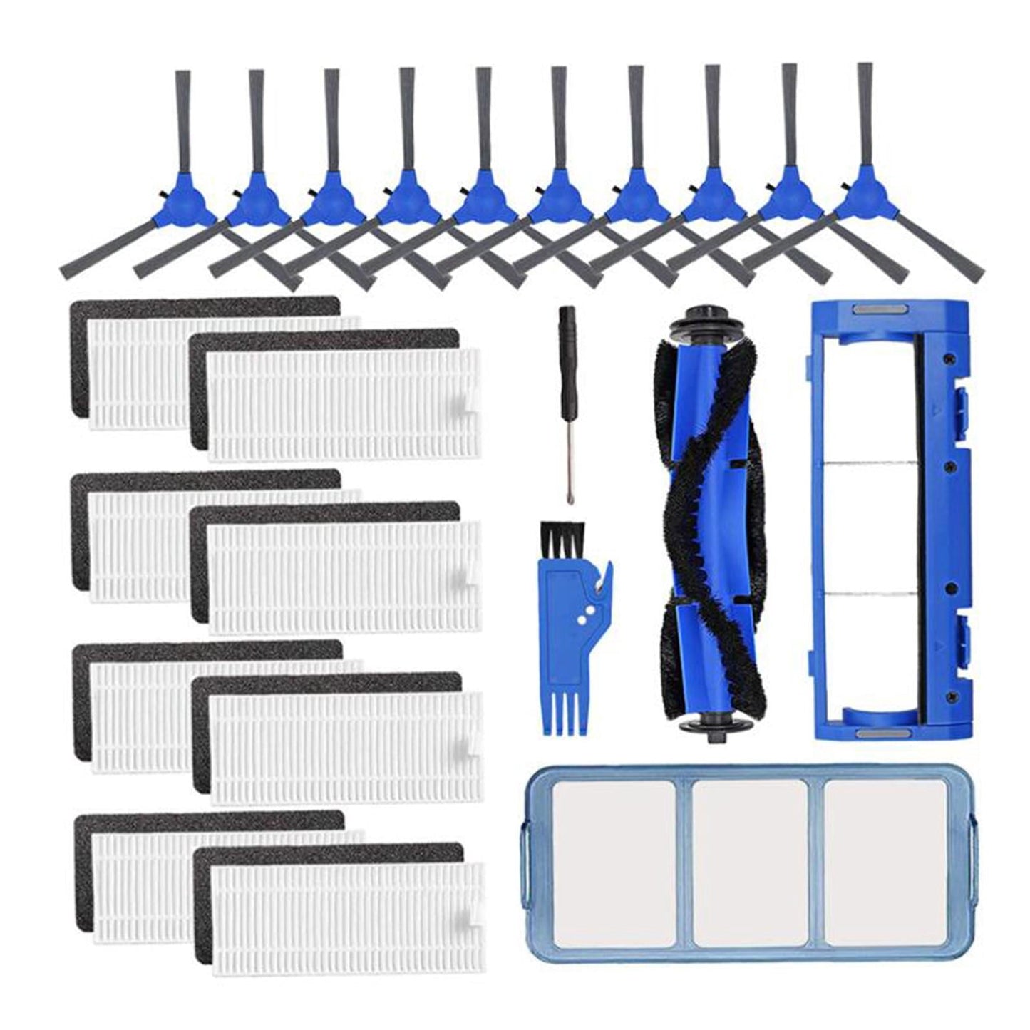 23 Pieces Replacement Parts, Filter Set for 11S Sweeper Vacuum Filters