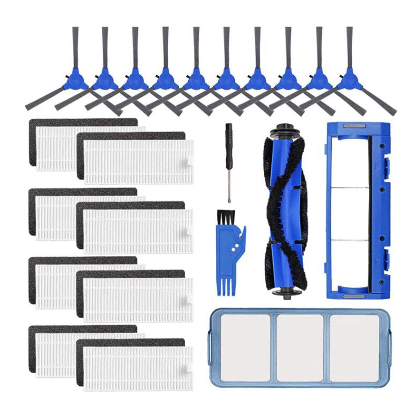 23 Pieces Replacement Parts, Filter Set for 11S Sweeper Vacuum Filters