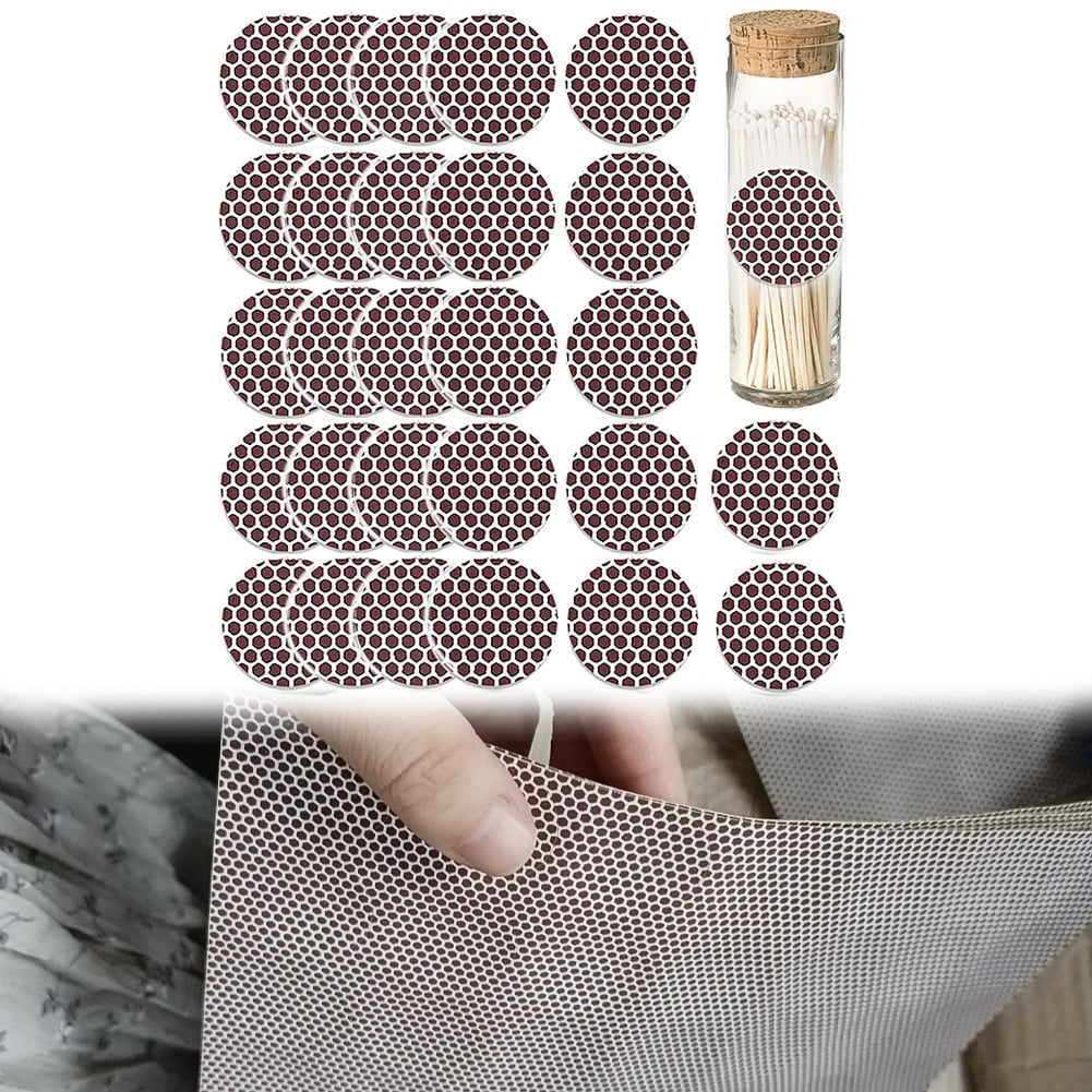 ALSLIAO Round Matches Sticker Strip Matchstick Paper Diy Striker Adhesive Accessories