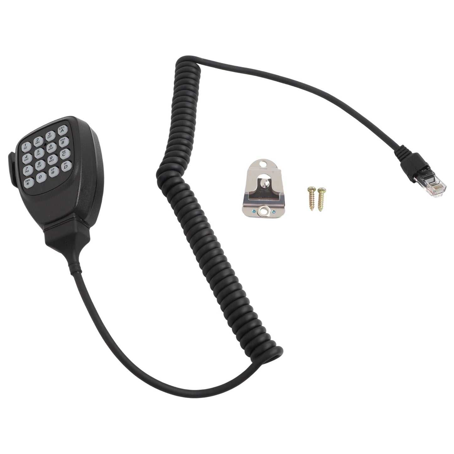 Mc-59 Microphone For Kenwood Tm-271A, Tm-281A, Tm471A, Tm-D710A, And Tm-V71A Mobile Intercoms, Large-Format Microphone Tools As Shown.