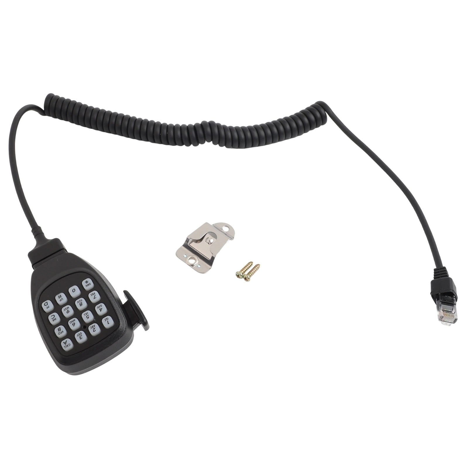 Mc-59 Microphone For Kenwood Tm-271A, Tm-281A, Tm471A, Tm-D710A, And Tm-V71A Mobile Intercoms, Large-Format Microphone Tools As Shown.