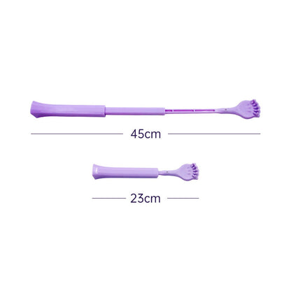 Portable Extendable Telescopic Back Scratchers Cat Claw, Do Not Want People Itching and Scratching, Multifunctional Scratching and Itching Artifact, Scratch Back Telescopic Purple