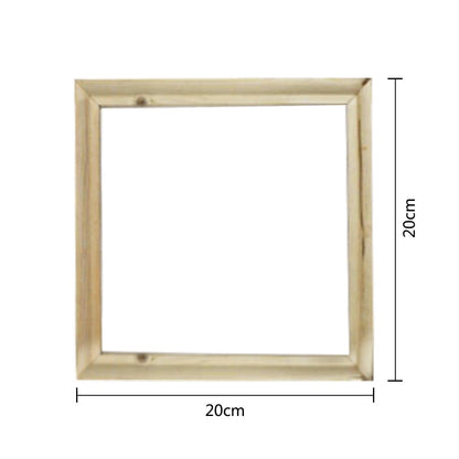 DIY Solid Wood Canvas Frame Kit for Paint by Number&Oil Painting& Painting by Number Wooden Art Frames,Wood Frame For Oil Painting Nature DIY Frame Picture Inner Picture Frame 20*20