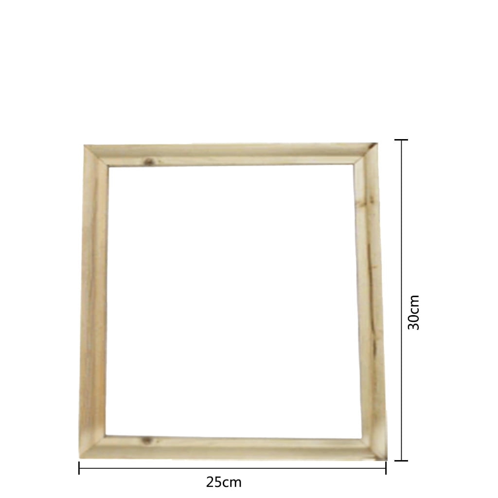 DIY Solid Wood Canvas Frame Kit for Paint by Number&Oil Painting& Painting by Number Wooden Art Frames,Wood Frame For Oil Painting Nature DIY Frame Picture Inner Picture Frame 25*30