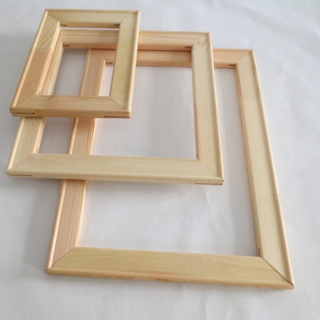 DIY Solid Wood Canvas Frame Kit for Paint by Number&Oil Painting& Painting by Number Wooden Art Frames,Wood Frame For Oil Painting Nature DIY Frame Picture Inner Picture Frame 40*40