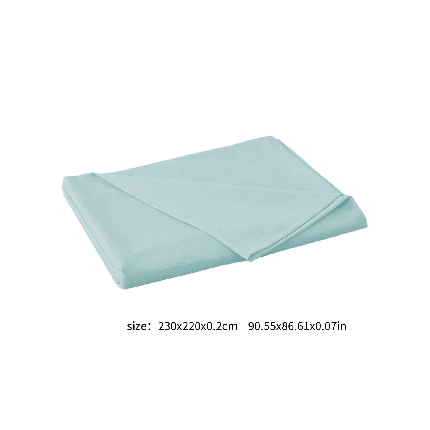 Waterproof Bed Flat Sheet ,Best Season Cotton Sheet-Long Staple Cotton Sheets Set, Soft Cotton Bed Sheets,Reusable Washable Mattress Protector Sheet, Furniture Cover for Bedding,Couch Green